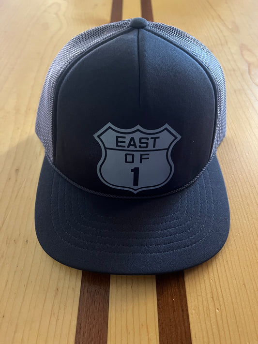 Grey on Grey Trucker